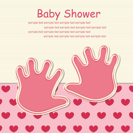 Template frame design for greeting card. vector illustrationのイラスト素材