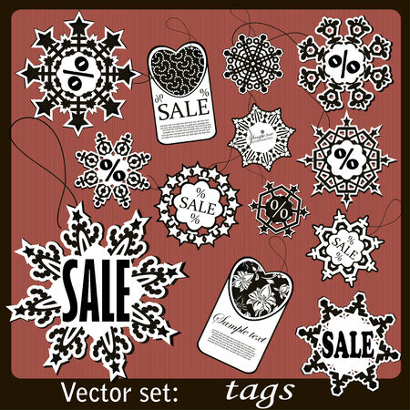 Black Friday sale calligraphic design elements. のイラスト素材