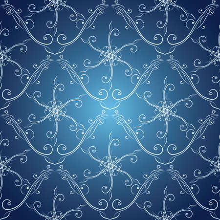 Abstract seamless with snowflakes. Christmas background. vector illustrationのイラスト素材