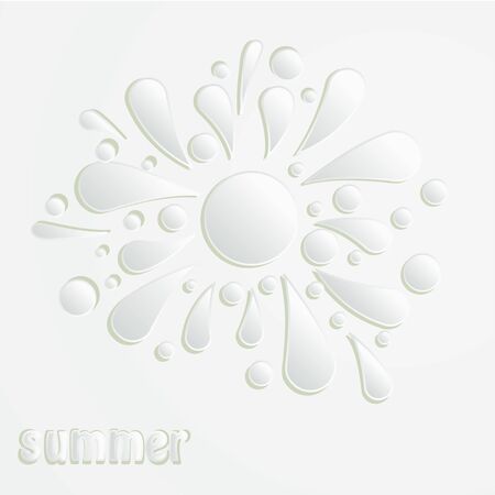 Abstract Infinite loop logo template. Corporate icon. Vector Sunのイラスト素材