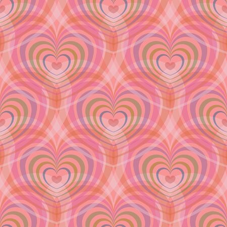 Seamless with vintage floral pattern. Vector illustration