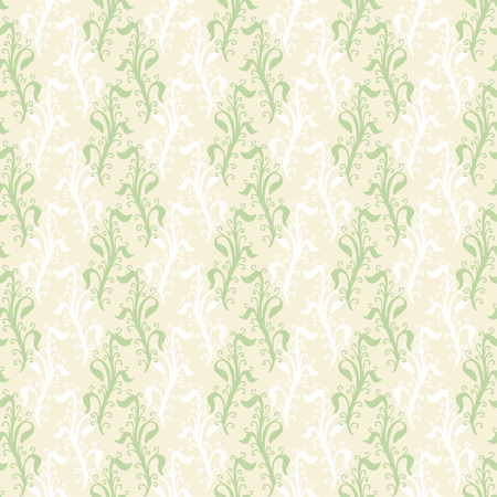 Set of Seamless with abstract colorful floral patterns. Vector illustrationのイラスト素材