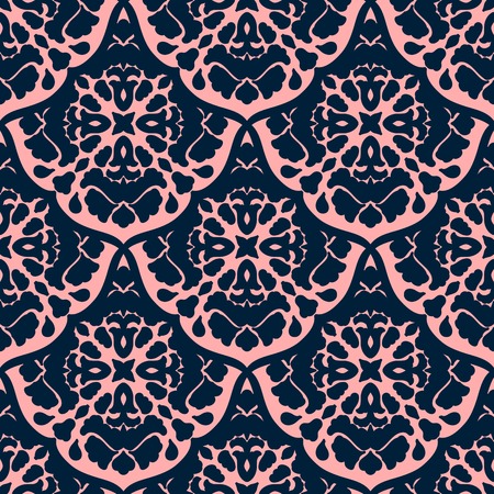 Colorful Moroccan tiles ornaments. Can be used for wallpaper, pattern fills, web page background, surface textures. Vector illustrationのイラスト素材