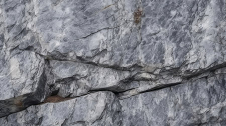 Background with rough, rough and uneven texture of natural granite, AI generated.の素材