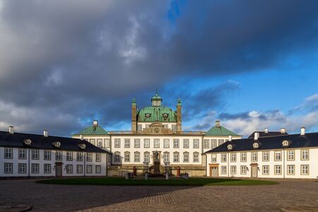 Fredensborg Palace in Denmarkのeditorial素材