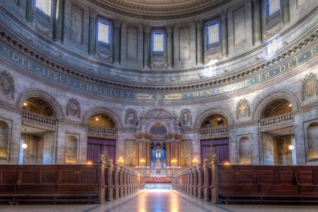 Frederiks Church in Copenhagen, Denmarkの写真素材