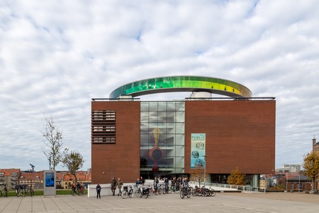 Art museum Aros in Aarhus, Denmarkのeditorial素材