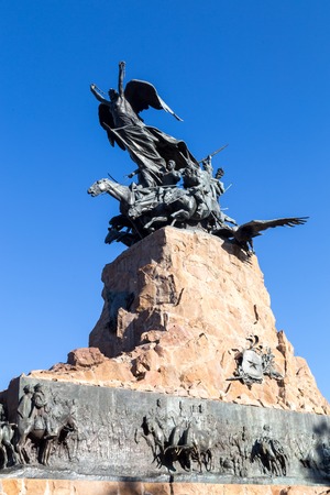Cerro de la Gloria in Mendoza, Argentinaのeditorial素材