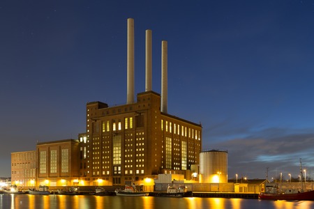 Svanemolle Power Plant in Copenhagen, Denmark