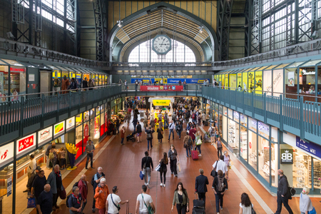 Hamburg Main Train Stationのeditorial素材