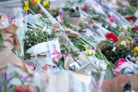 Flowers for Prince Henrik, Denmarkのeditorial素材