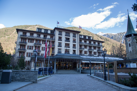 Grand Hotel Zermatterhofのeditorial素材