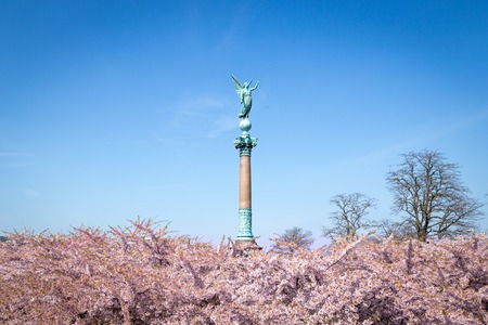 Ivar Huitfeldt Column, Copenhagenの写真素材