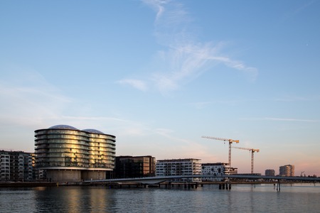 Havneholmen district in Copenhagenの写真素材