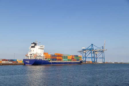 Copenhagen Container Terminalのeditorial素材
