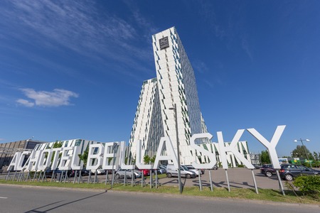 Bella Sky Hotel and Congress Center in Copenhagenのeditorial素材