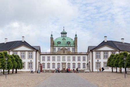 Fredensborg Palace in Denmarkのeditorial素材