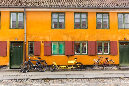 Nyboder district in Copenhagen, Denmark