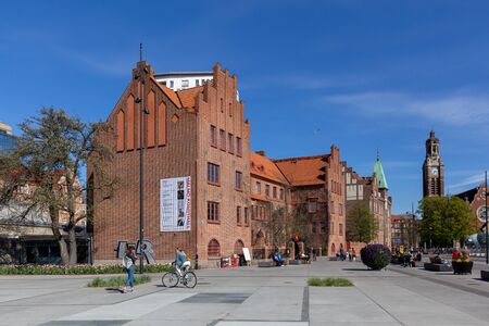 Malmo, Sweden - April 20, 2019: Exterior view of Malmo Art Gallery