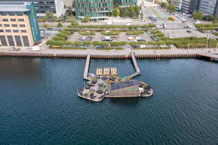 Green Island CPH Floating Bar in Copenhagen