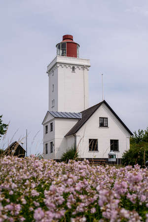 Nakkehoved Lighthouse in North Zealandのeditorial素材