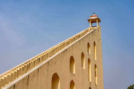 Jantar Mantar Astronomical Observatory in Jaipur, Indiaのeditorial素材