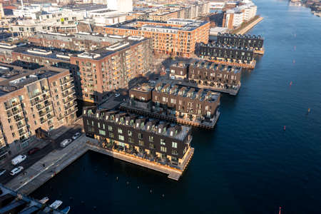 Teglhomen Piers Residential Apartments in Copenhagenのeditorial素材