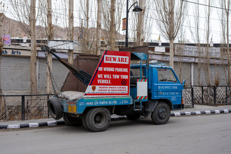 Tow Truck in Leh, Ladakh