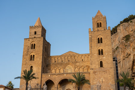 Cathedral of Cefalu, Sicilyのeditorial素材