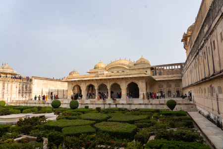 Amber Fort in Jaipur, Indiaのeditorial素材