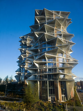 Cactus Towers in Copenhagenの写真素材