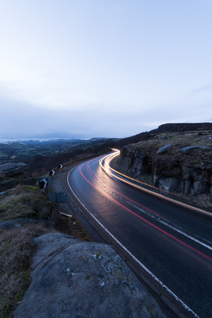 Winter in Hope Valley within the Peak District