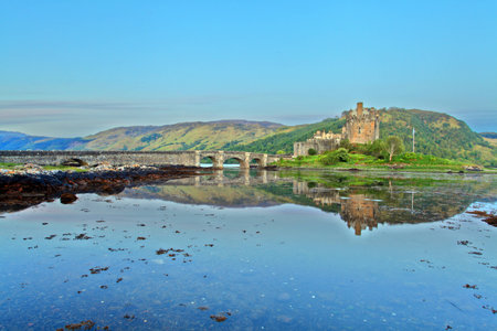 Eilean Donan Castle Loch Duichのeditorial素材