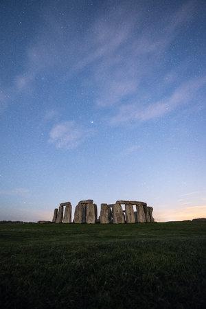 Stonehenge by starlight in Aylsbury Wilshire England