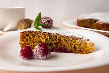 Raspberry Cakeの写真素材