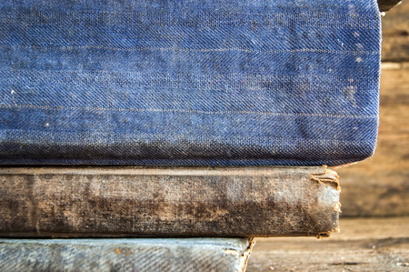 A Stack of old booksの写真素材