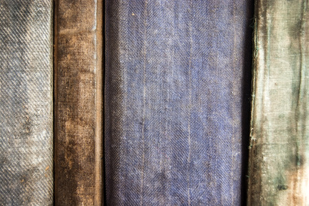 background from old booksの写真素材