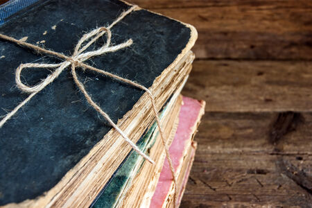 A Stack of old booksの写真素材