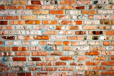 Red brick wall background