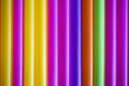 Abstract background from many multi-color tubules for a cocktail