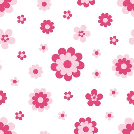 Seamless pattern with flowersのイラスト素材