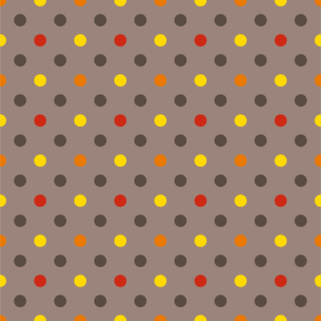 Polka dot seamless patternのイラスト素材