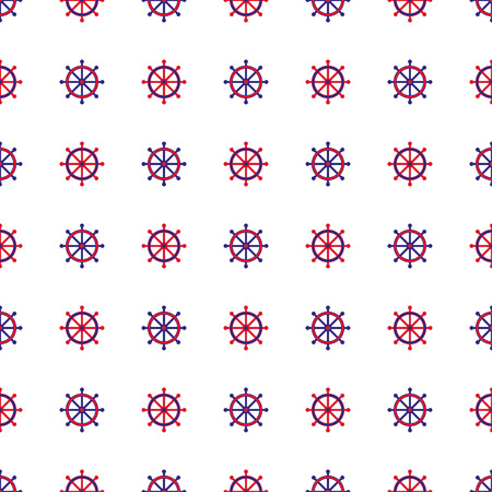 Steering wheels seamless patternの写真素材