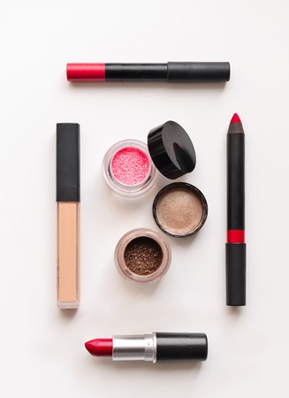 cosmetics set for make-upの写真素材