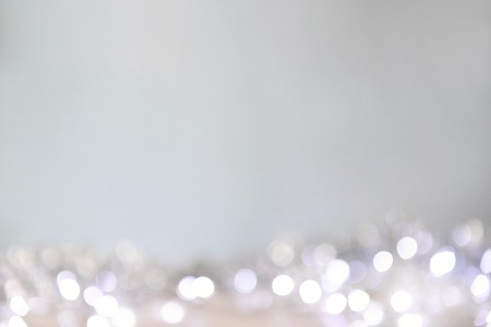 New Years Winter White Christmas Bokehの写真素材