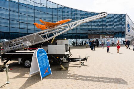 BELARUS, MINSK, 17 May 2019: 9th International Exhibition of Armament and Military Equipment Milex -2019のeditorial素材