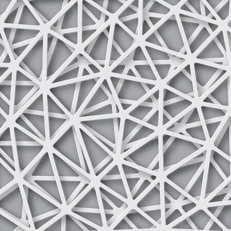 Abstract 3D Paper background. Vectorのイラスト素材