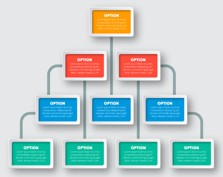Vector abstract 3d paper infographic elements.Business infographics.Element for infographic chartのイラスト素材