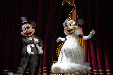 Disney Land Hong Kong perfomanceのeditorial素材