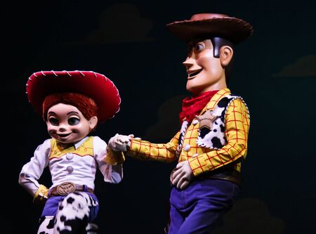 Disney Land Hong Kong  perfomanceのeditorial素材